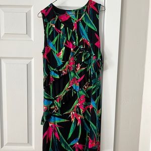 Ruff Hewn midi sleeveless dress